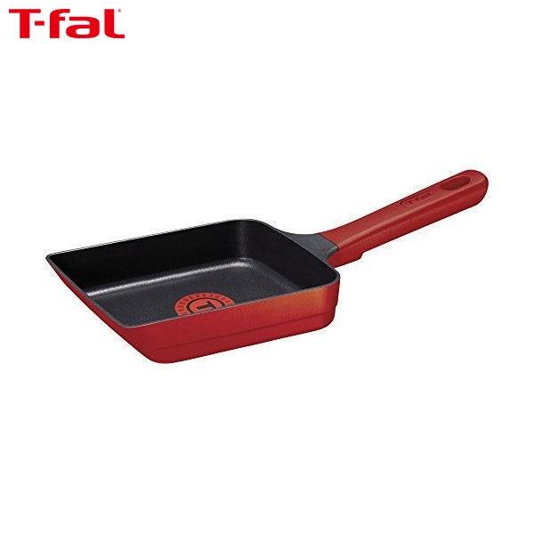 【廃】T-fal(ティファール) 玉子焼き器 IH対応 IHルビー・エクセレンス エッグロースター ...