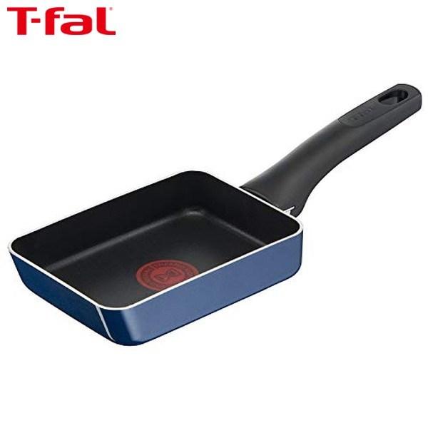 (欠品)T-fal ロイヤルブルー・インテンス エッグロースター 12×18cm ガス火専用 玉子焼...