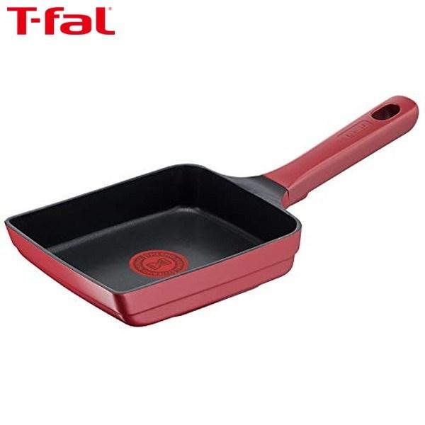 (欠品)T-fal IHルージュ・アンリミテッド エッグロースター 14×18cm IH対応 玉子焼...