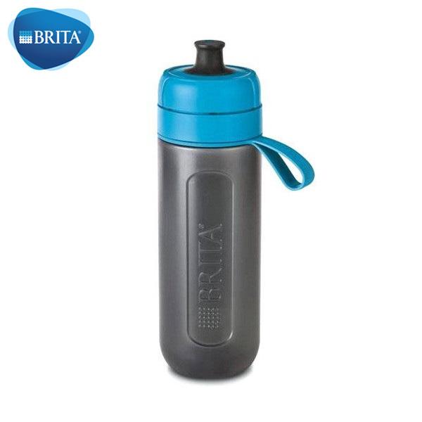 BRITA 携帯用浄水ボトル 600ml アクティブ ブルー マイクロディスクフィルター 1個付 ボ...
