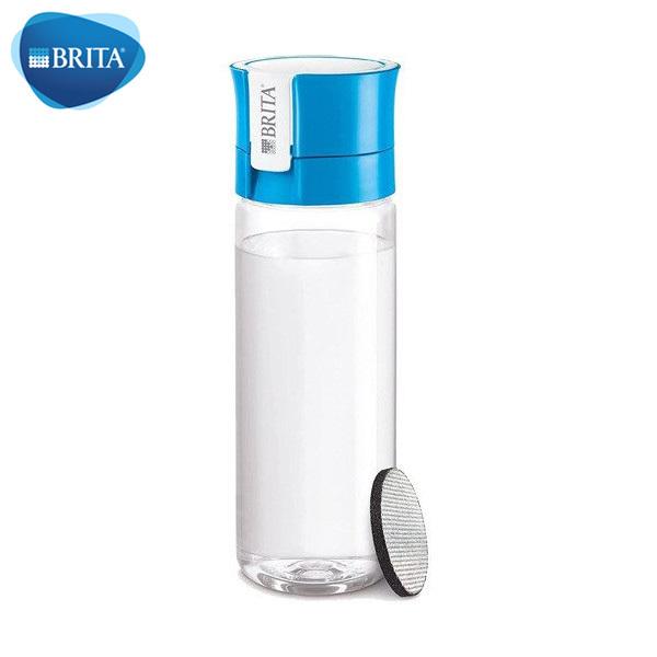 BRITA 携帯用浄水ボトル 600ml ブルー マイクロディスクフィルター 1個付 ボトル型浄水器...
