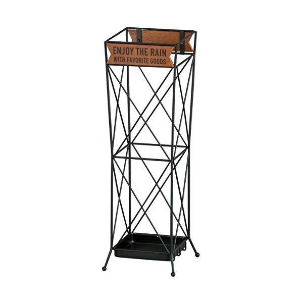 (在庫限り)Habiter モボワ・アンブレラスタンド ブラック 16×48×16cm ZI-502...