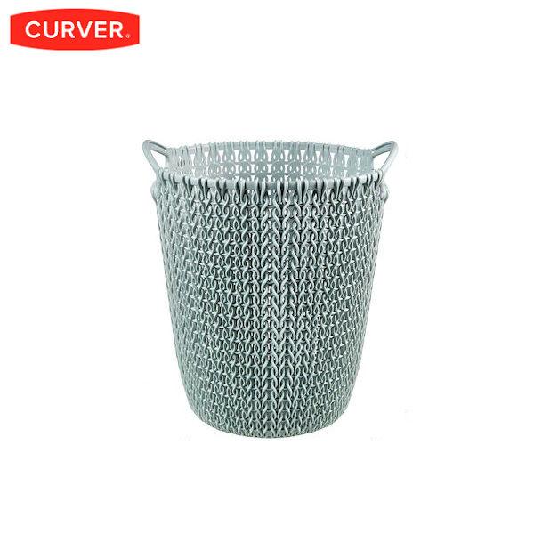 (在庫限り)CURVER Knit ダストボックス 7L ブルー CV-013 カーバー ニット ゴ...