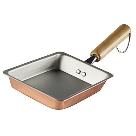 【廃】卵焼キ 銅フライパン ガス火専用 玉子焼キ器 銅職人 日本製 HB-1377 パール金属