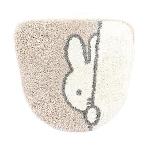 センコー ミッフィー ワンステップ トイレ ふたカバー 洗浄用 ベージュ キャラクター miffy アニマル 65209