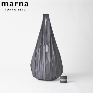 マーナ (marna) Shupatto ミニマルバッグDrop 12L (ブラックセサミ) シュパット エコバッグ 折りたたみ 買い物袋 (ドロップ 縦型/大容量)