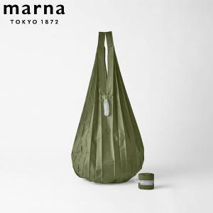 マーナ (marna) Shupatto ミニマルバッグDrop 12L (オリーブツリー) シュパット エコバッグ 折りたたみ 買い物袋 (ドロップ 縦型/大容量)｜n-tools