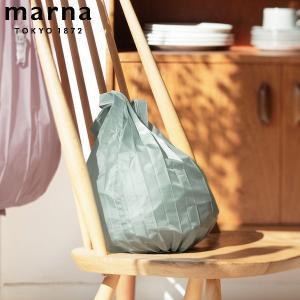 マーナ (marna) Shupatto ミニマルバッグDrop 12L (ホワイトセージ) シュパット エコバッグ 折りたたみ 買い物袋 (ドロップ 縦型/大容量)｜n-tools