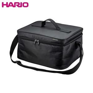 HARIO V60アウトドアコーヒーバッグ 14L ブラック 日本製 O-VCB-B ハリオ()｜n-tools