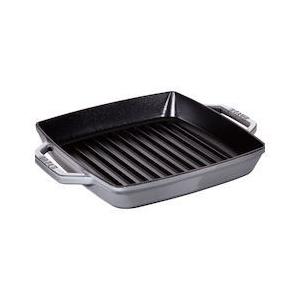 STAUB ピュアグリル スクエア 40511-684 28cmGL (品番)AGLA806 ストウブ フランス｜n-tools