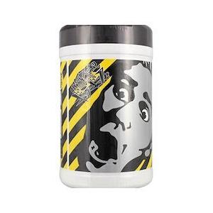 (在庫限り)眠気スッキリ ギラギラ君 フェイシャルシート ボトル 80枚入