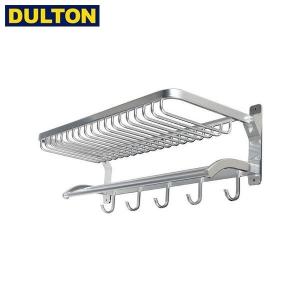 (長期欠品中、予約販売)DULTON アルミニウム ウォールラック Aluminum wall rack Bタイプ (品番：H19-0023) ダルトン インダストリアル アメリカン