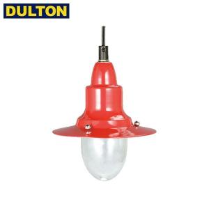 DULTON PENDANT LAMP W/GLASS RED (品番：100-093RD) ダルトン インダストリアル アメリカン ヴィンテージ 男前 ペンダント ランプ｜n-tools