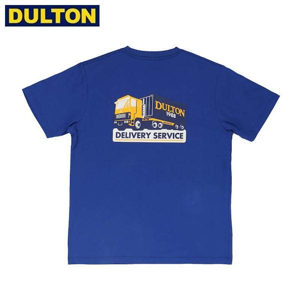 DULTON ダルトン Tシャツ デリバリー サービス S ブルー (品番：T22-0483S/BL...