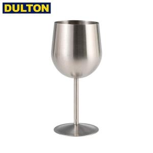 DULTON STAINLESS STEEL WINE GLASS SATIN ステンレス スチール ワイン グラス サテン (品番：M-0519ST) ダルトン アメリカン D2310｜n-tools