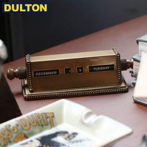 DULTON DESK TOP CALENDAR DORADO (品番：G559-563) ダルトン インダストリアル アメリカン ヴィンテージ 男前 デスクトップ カレンダードラド｜n-tools