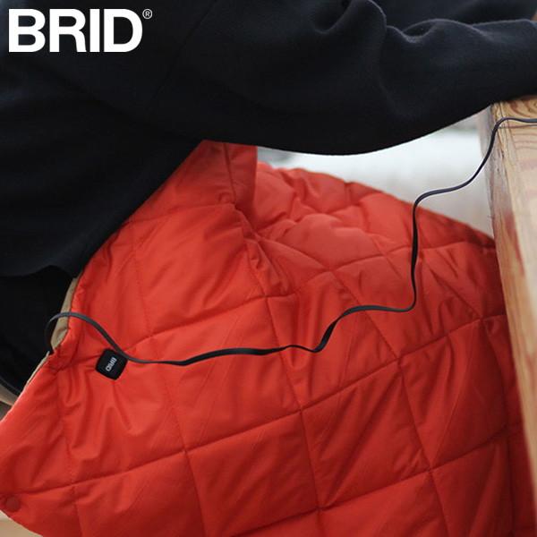 BRID 2023 MOLDING USB QUILT BLANKET BICOLOR オレンジ ヒ...