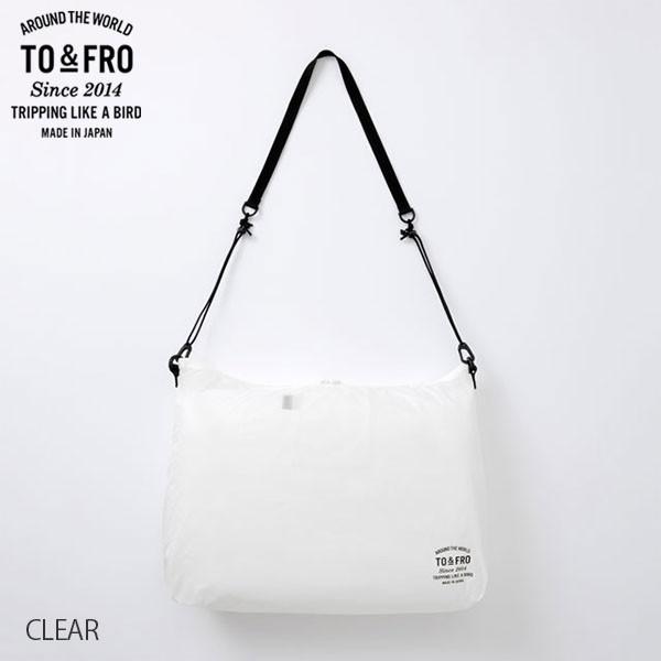 TO&amp;FRO ULTIMATE LIGHT SHOULDER BAG 202 CLEAR 超軽量撥水...