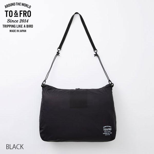 TO&amp;FRO ULTIMATE LIGHT SHOULDER BAG 216 BLACK 超軽量撥水...