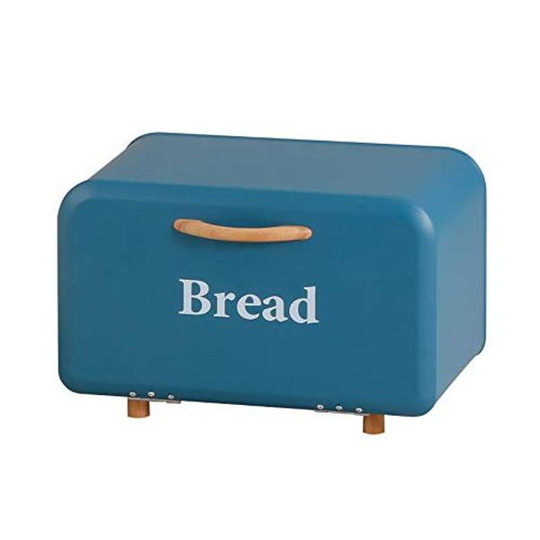 アビテ ボワット ボックス ブレッド缶 ブルーブレッドケース 食パン入れ 収納 パンケース パン入れ...