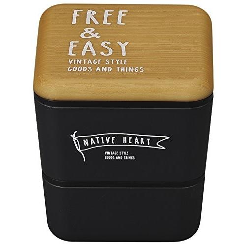 (在庫限り)NATIVE HEART スクエアネストランチ FREE＆EASY 木目ブラック 正和 ...