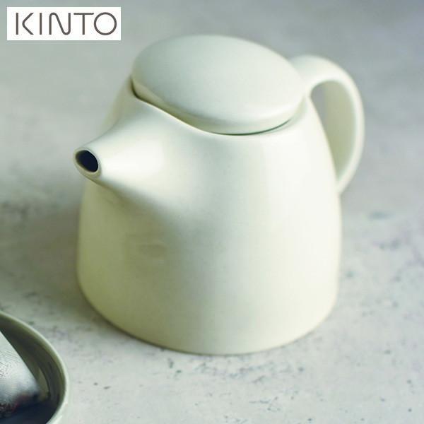 KINTO TOPO ティーポット 400ml ホワイト 磁器 23581 トポ キントー))