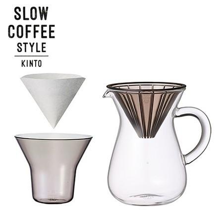 KINTO SLOW COFFEE STYLE コーヒーカラフェセット プラスチック 300ml 2...