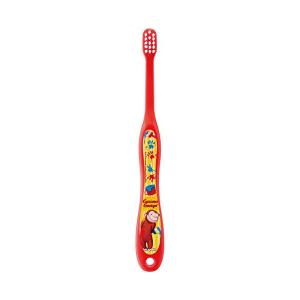 スケーター 乳児用 0-3才 やわらかめ 歯ブラシ おさるのジョージ ひとまねこざる 15cm TB4S｜n-tools