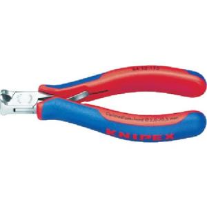 KNIPEX 6411-115 エレクトロニクスエンドカッティングニッパー 6411115｜n-tools