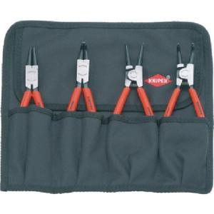 4本組 スナップリングプライヤー KNIPEX 001956-2316｜n-tools