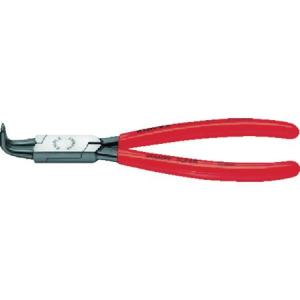 4621-A41 軸用スナップリングプライヤー 曲 KNIPEX 4621A41-2316｜n-tools