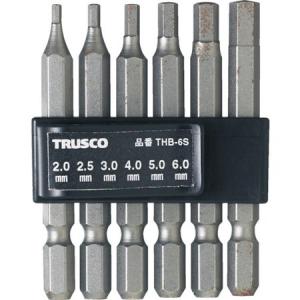 六角ビットセット TRUSCO THB6S-3100 トラスコ｜n-tools