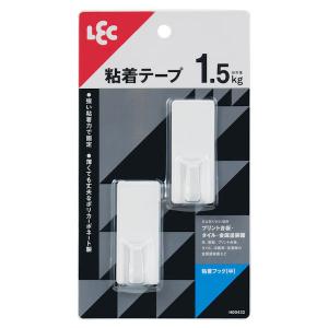 レック 粘着フック 中 2個入 H00432 D2310｜n-tools