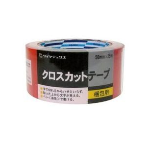 クロスカットテープ 50X25 レッド ダイヤテックス｜n-tools