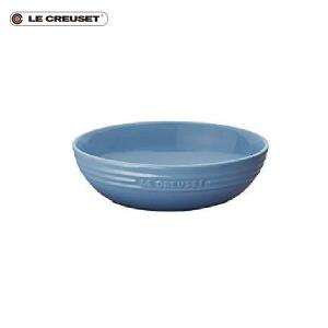 ル クルーゼ オーバル サービング ボール 17cm マリンブルー CODE：298066