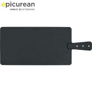 EPICUREAN ハンディボード M ブラック 008-R14070202 エピキュリアン ワイヨット サービングボード 黒 エコ素材｜n-tools