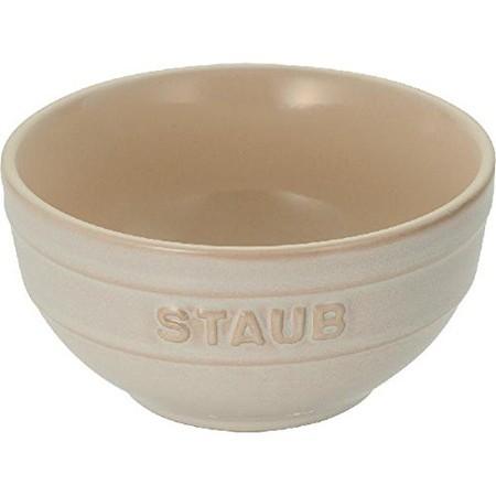 (在庫限り)STAUB（ストウブ） セラミックボウル 14cm アイボリー 40511-861