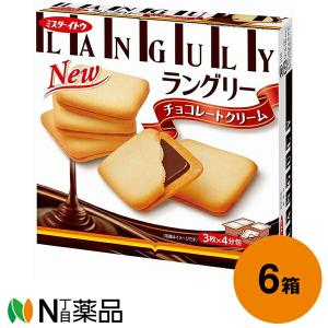 イトウ製菓 ミスターイトウ ラングリー チョコレートクリーム 12枚入×6箱セット