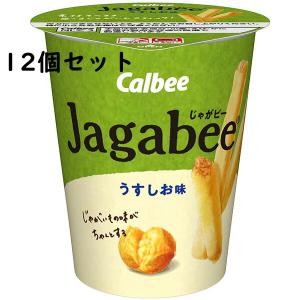 カルビー Jagabee うす塩味 40g×12個セット