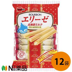 ブルボン エリーゼ北海道ミルク 16本×12入 (ウエハース お菓子