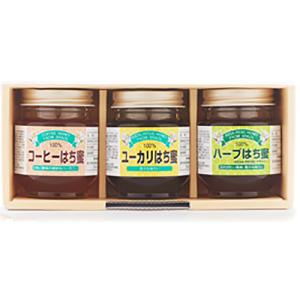 サンフローラ　はち蜜　3点セット　[化粧箱入り]150g×3個入(ユーカリ・ハーブ・コーヒー)×6箱セット＜100％ブラジル産天然はちみつ・純正蜂蜜＞｜n-yakuhin