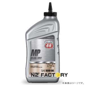 2本セット] ケンドル ギアオイル SAE 80W-90 API:GL-5 容量:1QT