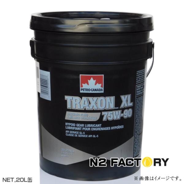 ペトロカナダ トラクソン　ＸＬ　７５Ｗ９０ ギヤーオイル　２０Ｌ（沖縄県発送不可）PETRO-CAN...