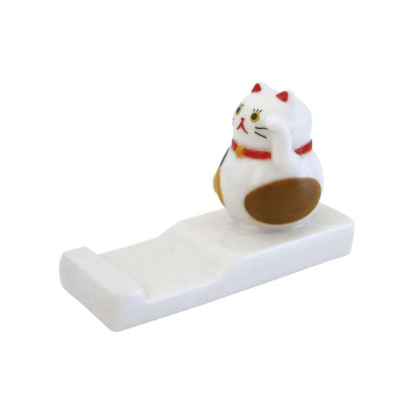 DECOLE デコレ mamefuku 豆福 招き猫 箸置き キッチン 置物 ファッション 小物 雑...