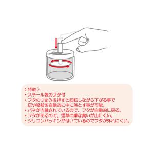 ASHTRAY ダイス アッシュトレイ WHI...の詳細画像3