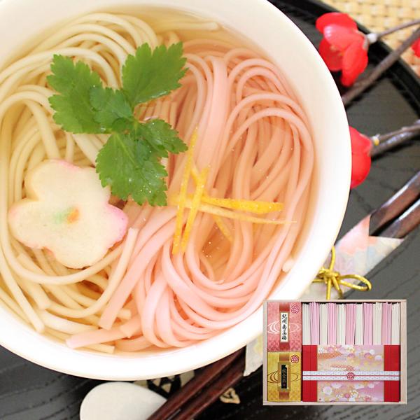 紅白うどん 讃岐うどん 梅うどん 純金茶 紀州南高梅 セット ギフト  お歳暮 お中元 シイレル