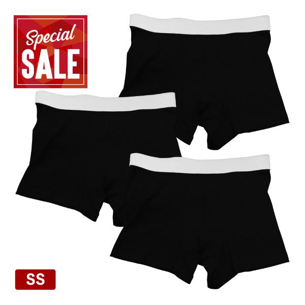 特別価格30％OFF/ポスト投函/FTMボクサーパンツ【SSサイズ】3枚セット(下半身サポート用パス...