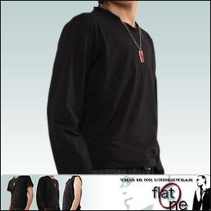 Tシャツ一体型　ナベシャツ flat-One(フラットワン)長袖