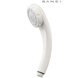 三栄水栓　SANEI　低水圧用マッサージシャワーヘッド　PS309-80XA-W