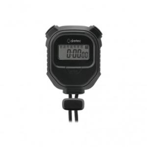 ドリテック dretec ストップウォッチ「ラグレ」 ブラック SW-126BK